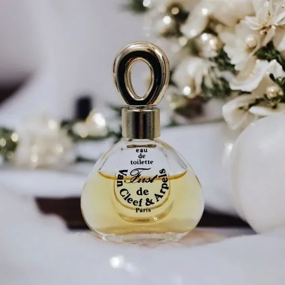 VAN CLEEF & ARPELS FIRST Eau De Toilette .17 oz 5ml Vanity Collectible Vintage - Picture 1 of 8